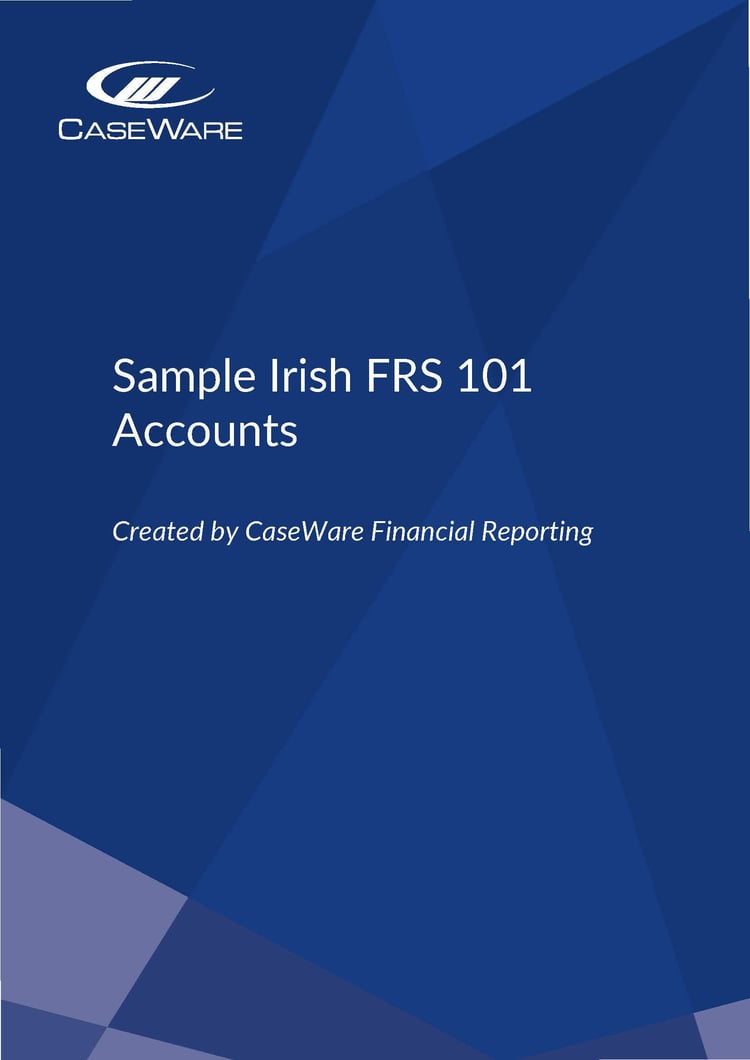 CaseWare Download Irish FRS 101 Sample Accounts